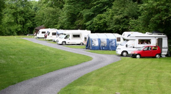 Garnffrwd Caravan site